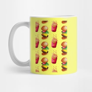 Pixel Burger Phone Case/Print Mug